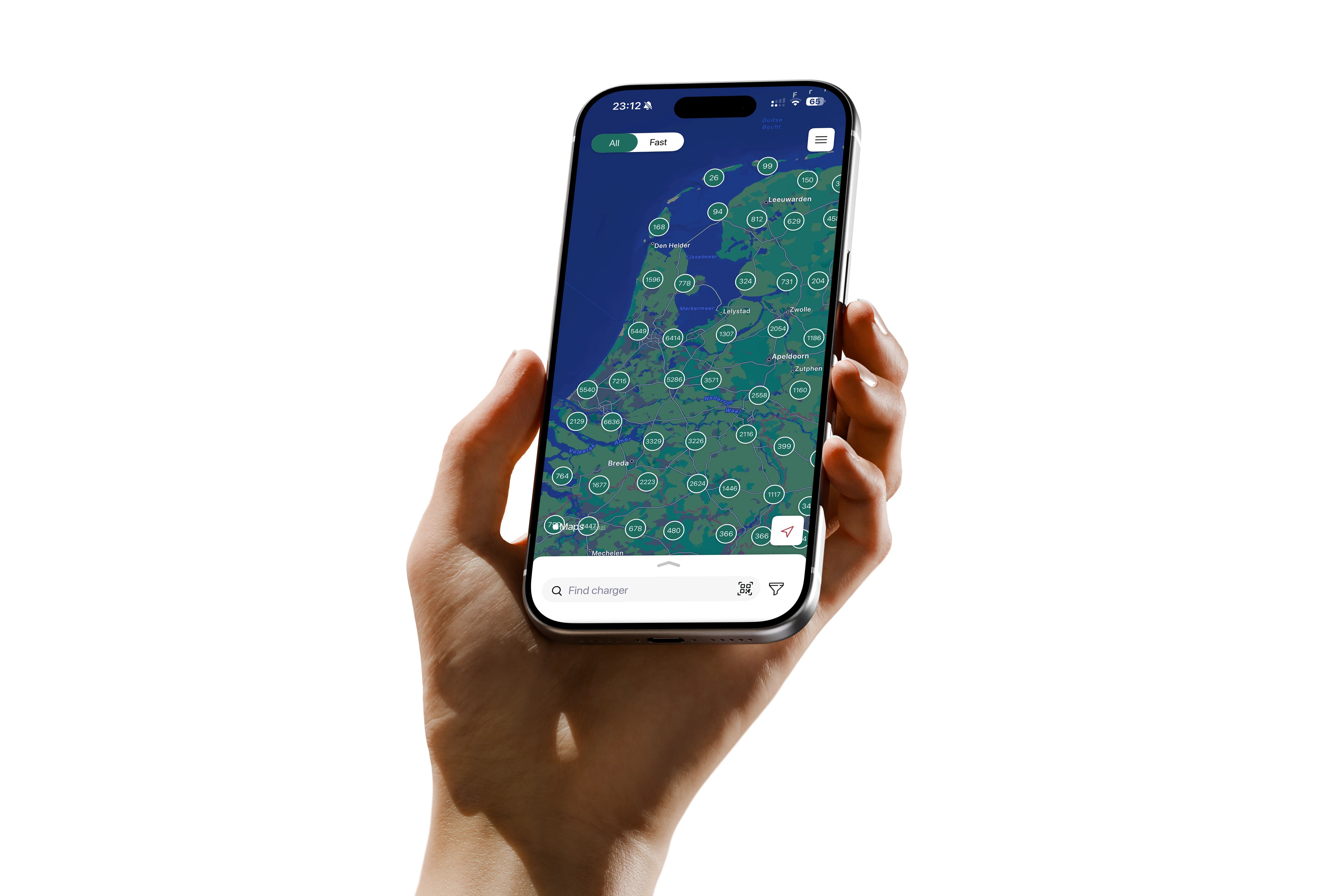 Laadkompas-app gebruiken om laadpunten en tarieven te bekijken