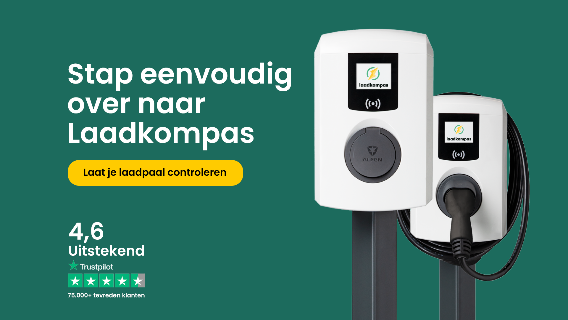 Laadpaal via Coolblue en beheer via 50Five? Overstappen kan vaak nog steeds!